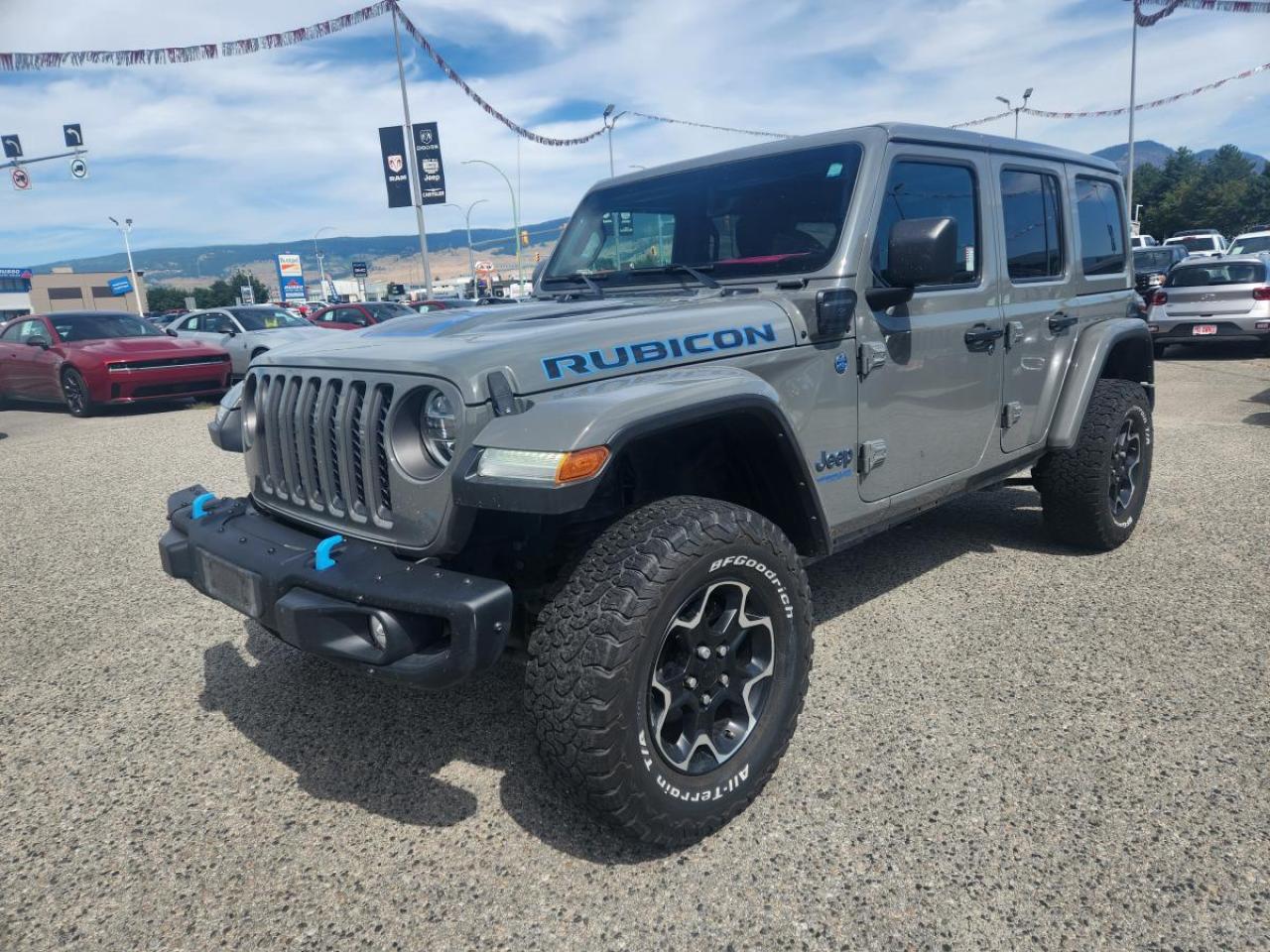 Used 2021 Jeep Wrangler 4xe RUBICON for sale in Kelowna, BC