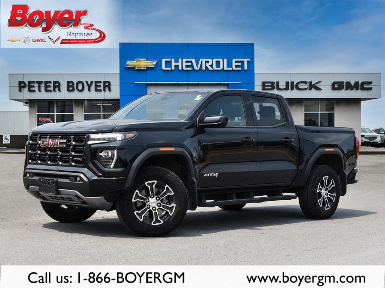 Used 2024 GMC Canyon Crew Cab Short Box 4-Wheel Drive AT4 for sale in Napanee, ON