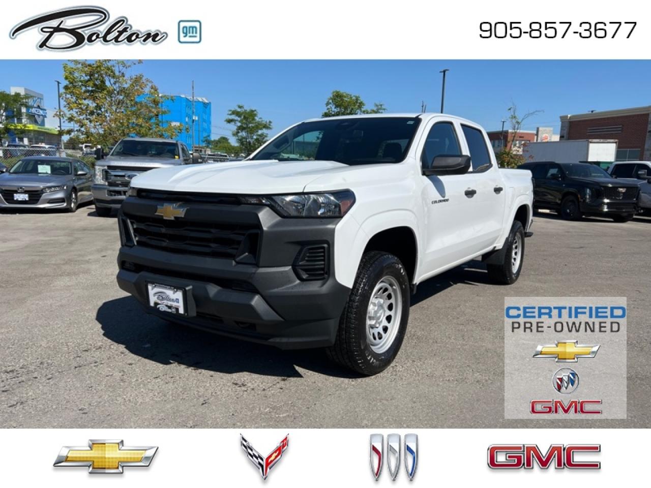 Used 2023 Chevrolet Colorado WT CERTIFIED PRE-OWNED - FINANCE @ 4.99% for sale in Bolton, ON