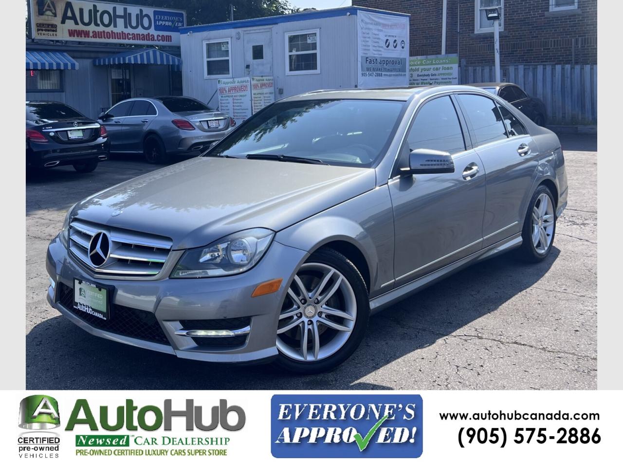 Used 2013 Mercedes-Benz C-Class C300-4 MATIC-LEATHER-SUNROOF for sale in Hamilton, ON