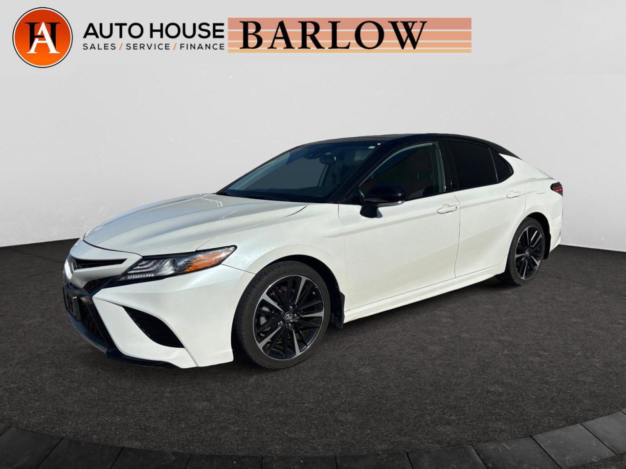 Used 2019 Toyota Camry XSE LUXURY NAVIGATION PANORAMIC ROOF HEATED LEATHER SEATS REMOTE START PADDLE SHIFTER DRIVE MODES for sale in Calgary, AB