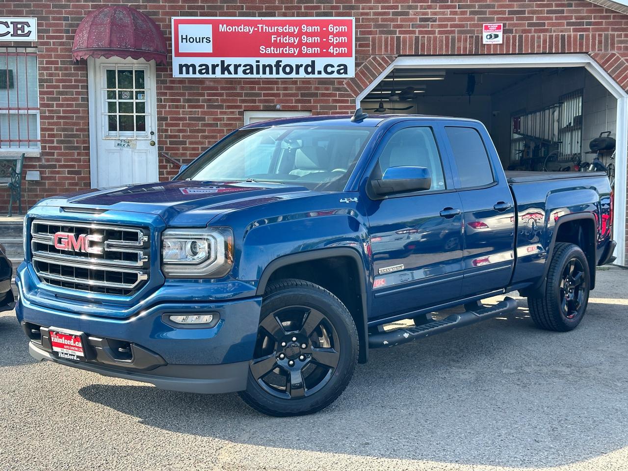 2018 GMC Sierra 1500 Elevation DBLCab 4x4 V6 Cloth 6-Pass CarPlay RvCam