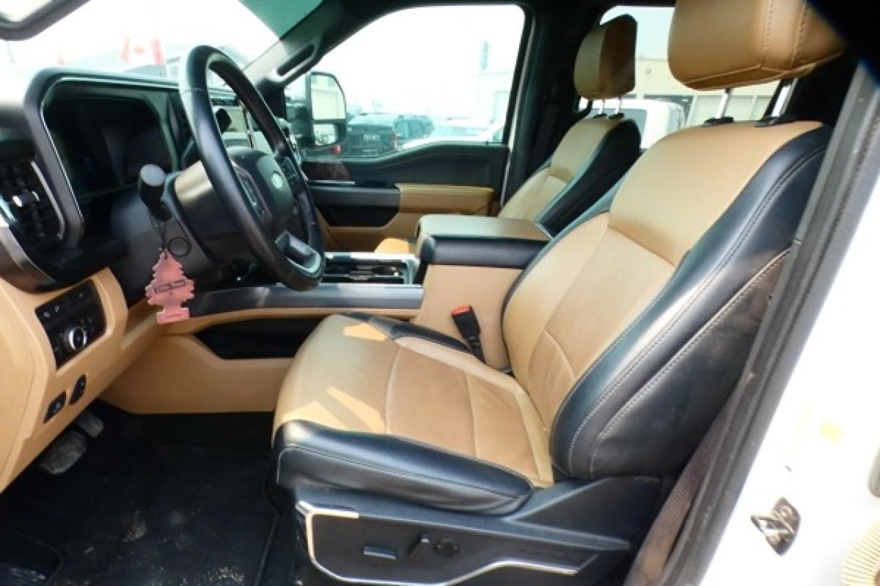 2024 Ford SUPER DUTY F-350 SRW LARIAT P/S DSL 8' box w/H&C L, Htd wheel, NAV, BUC - Photo #10