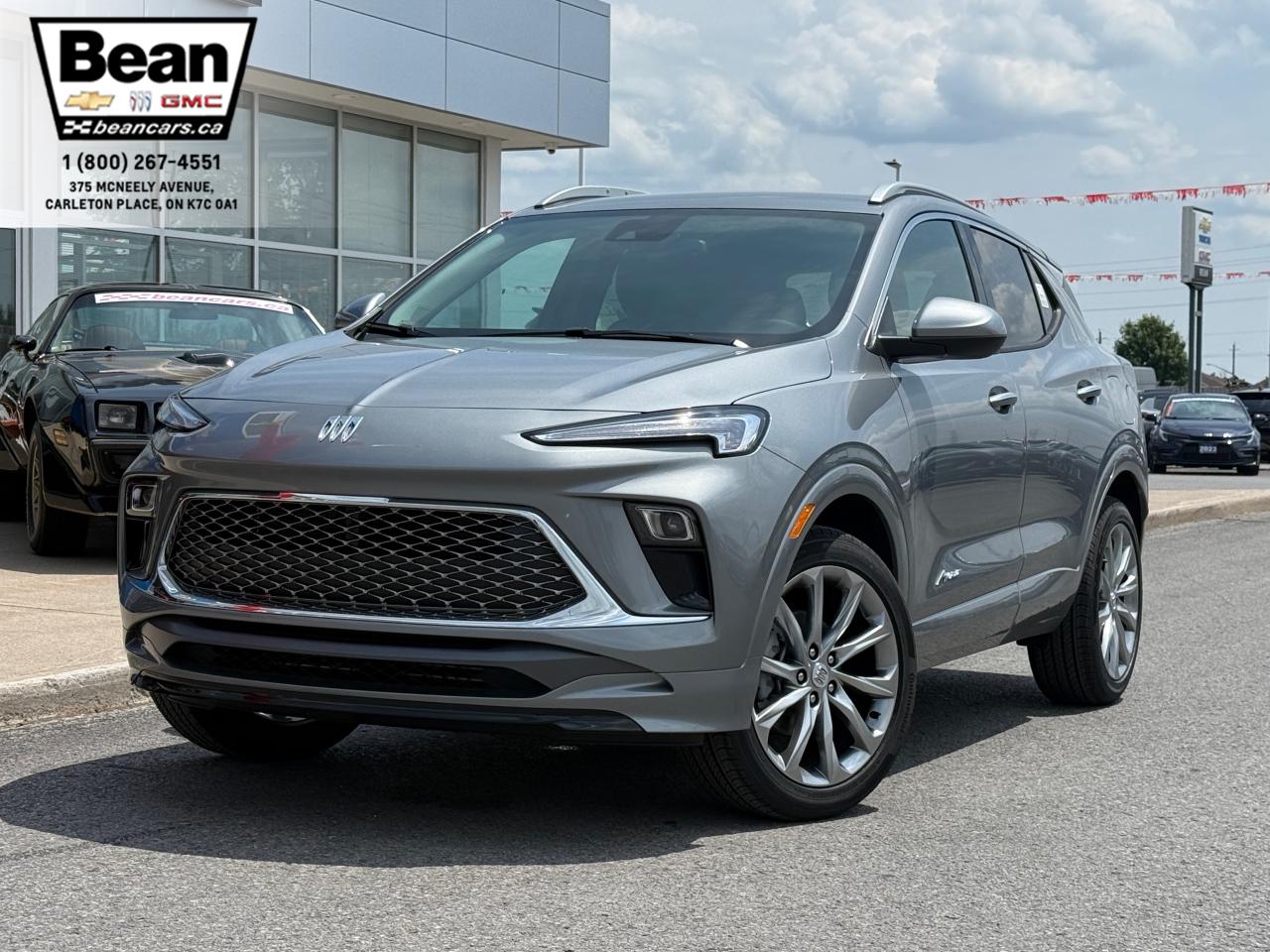 New 2026 Buick Encore GX Avenir 1.3L 3CYL WITH REMOTE START/ENTRY, HEATED SEATS, HEATED STEERING WHEEL, HD SURROUND VISION, APPLE CARPLAY AND ANDROID AUTO, BOSE SOUND SYSTEM for sale in Carleton Place, ON