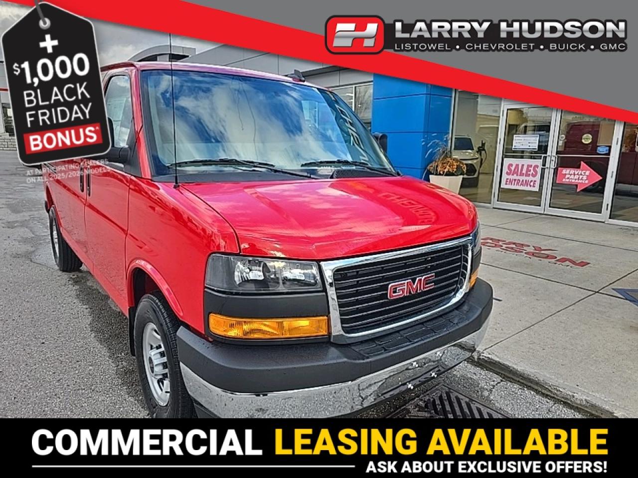 New 2025 GMC Savana 2500 Work Van for sale in Listowel, ON