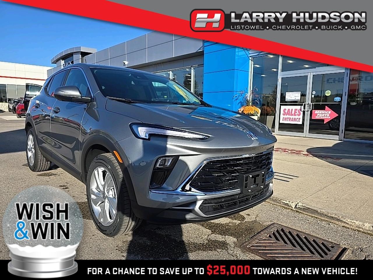 HUDSONS HAS IT!
See it - Drive it - Own it - LOVE it.

At Larry Hudson Chevrolet Buick GMC we make car buying a breeze! New car pricing with $0 down approvals are among your options (*on approved credit). There are a variety of finance and lease options available. Also expect top dollar for your trade-in!

Selling price/payment shown includes cash incentive(s). Does not include HST & Licensing. Bi-Weekly payments reflect current Chevrolet Buick and GMC incentives. We have professional Product Specialist to guide you through your vehicle purchase. Contact us for more info! 1-800-350-3325