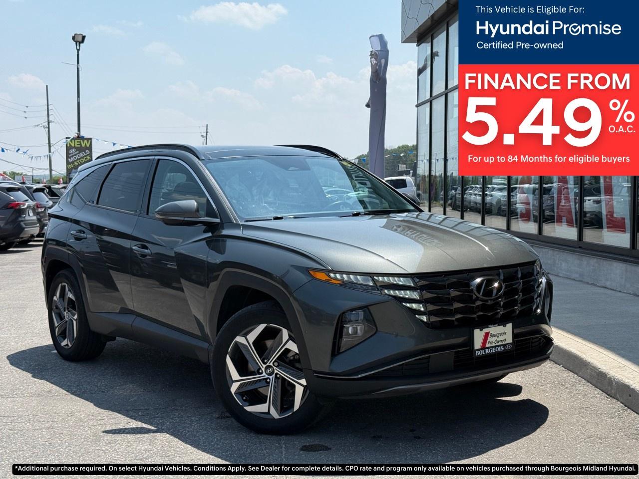 Used 2022 Hyundai Tucson Hybrid Ultimate AWD for sale in Midland, ON