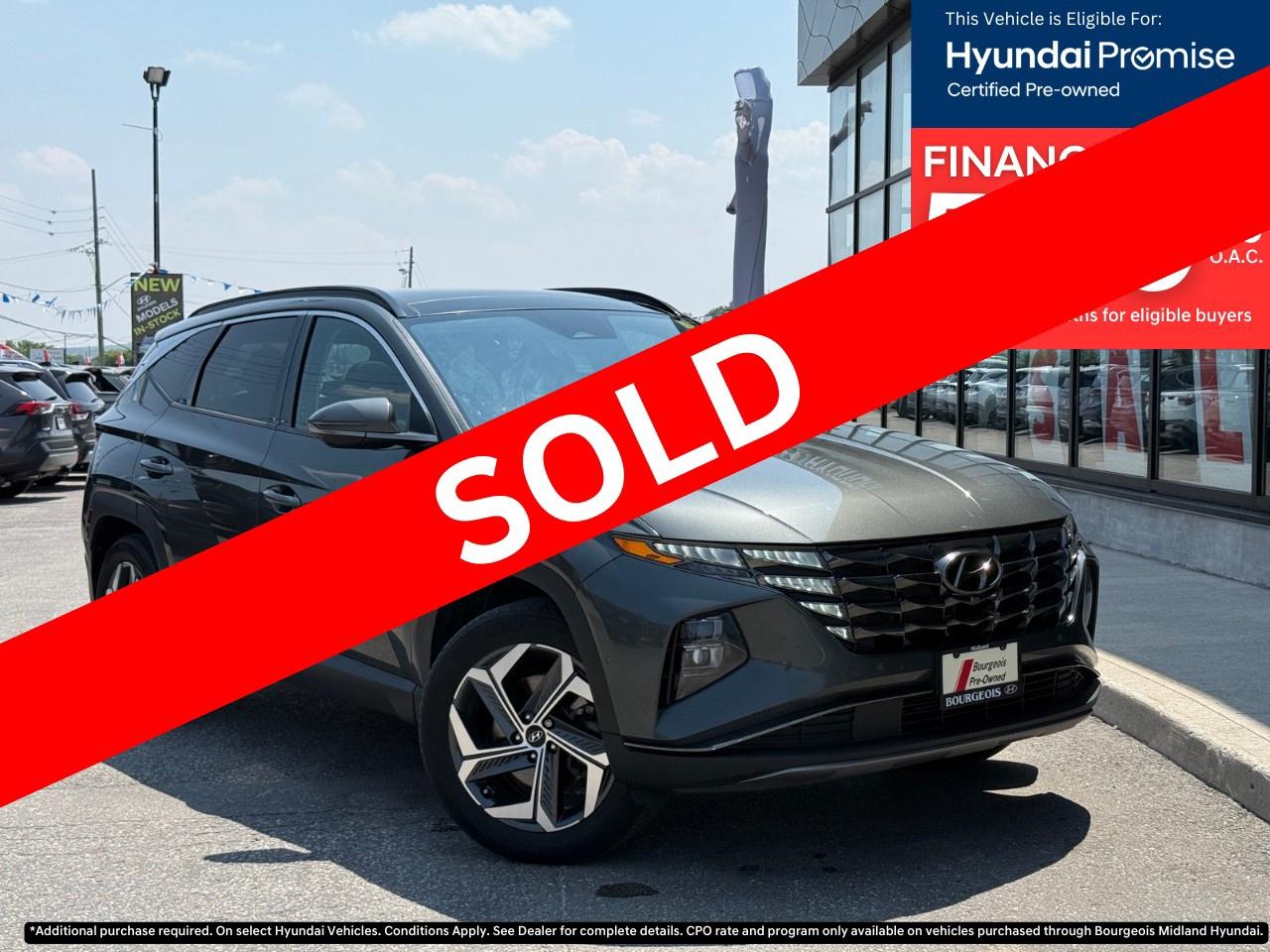 Used 2022 Hyundai Tucson Hybrid Ultimate AWD for sale in Midland, ON