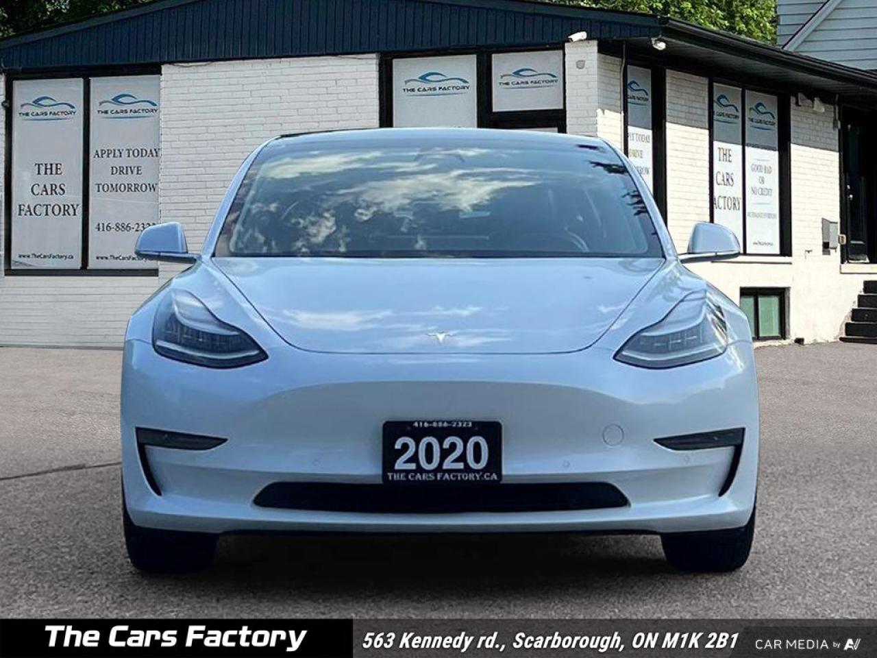 2020 Tesla Model 3 STANDARD RANGE PLUS 1-Owner No Accident! - Photo #2