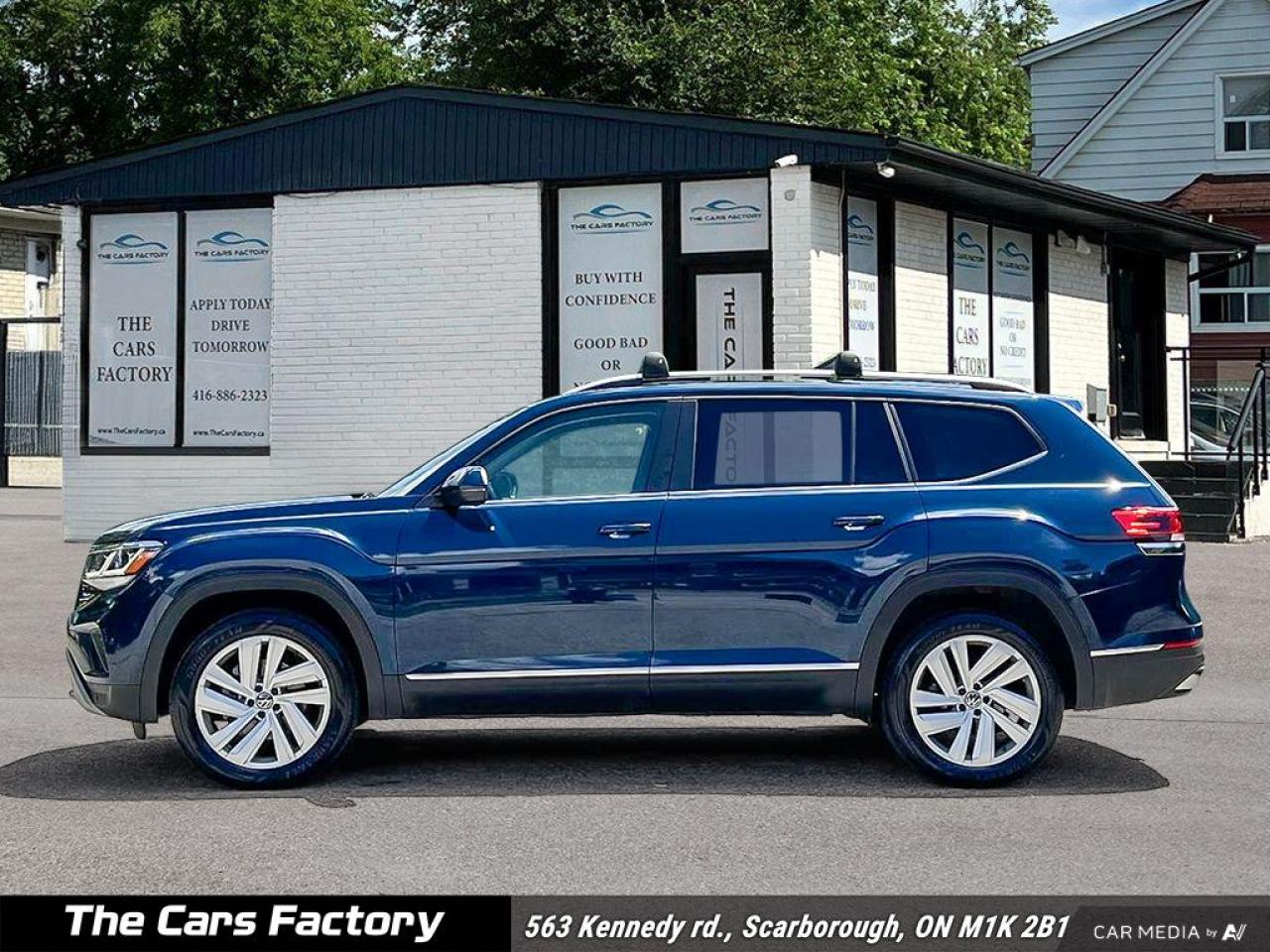 2021 Volkswagen Atlas HIGHLINE Fully Loaded, Family-Ready Luxury SUV! - Photo #3