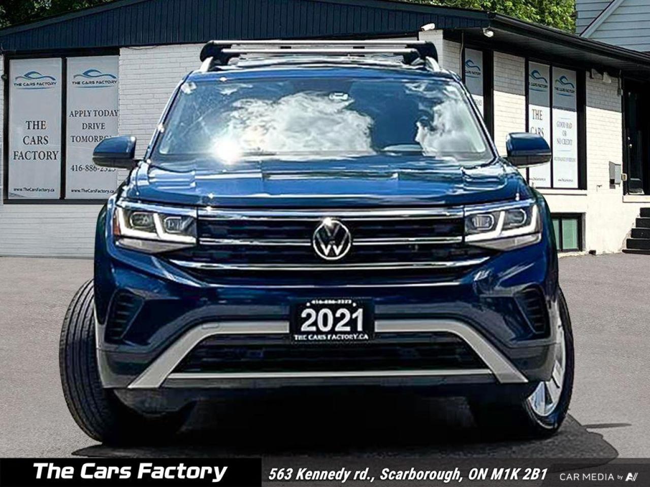 2021 Volkswagen Atlas HIGHLINE Fully Loaded, Family-Ready Luxury SUV! - Photo #2