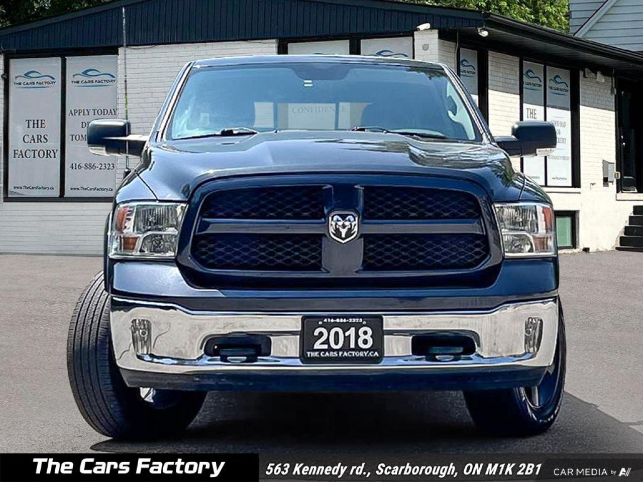 2018 RAM 1500 Outdoorsman 4x4 Crew Cab 5'7" Box 1-Owner - Mint! - Photo #2