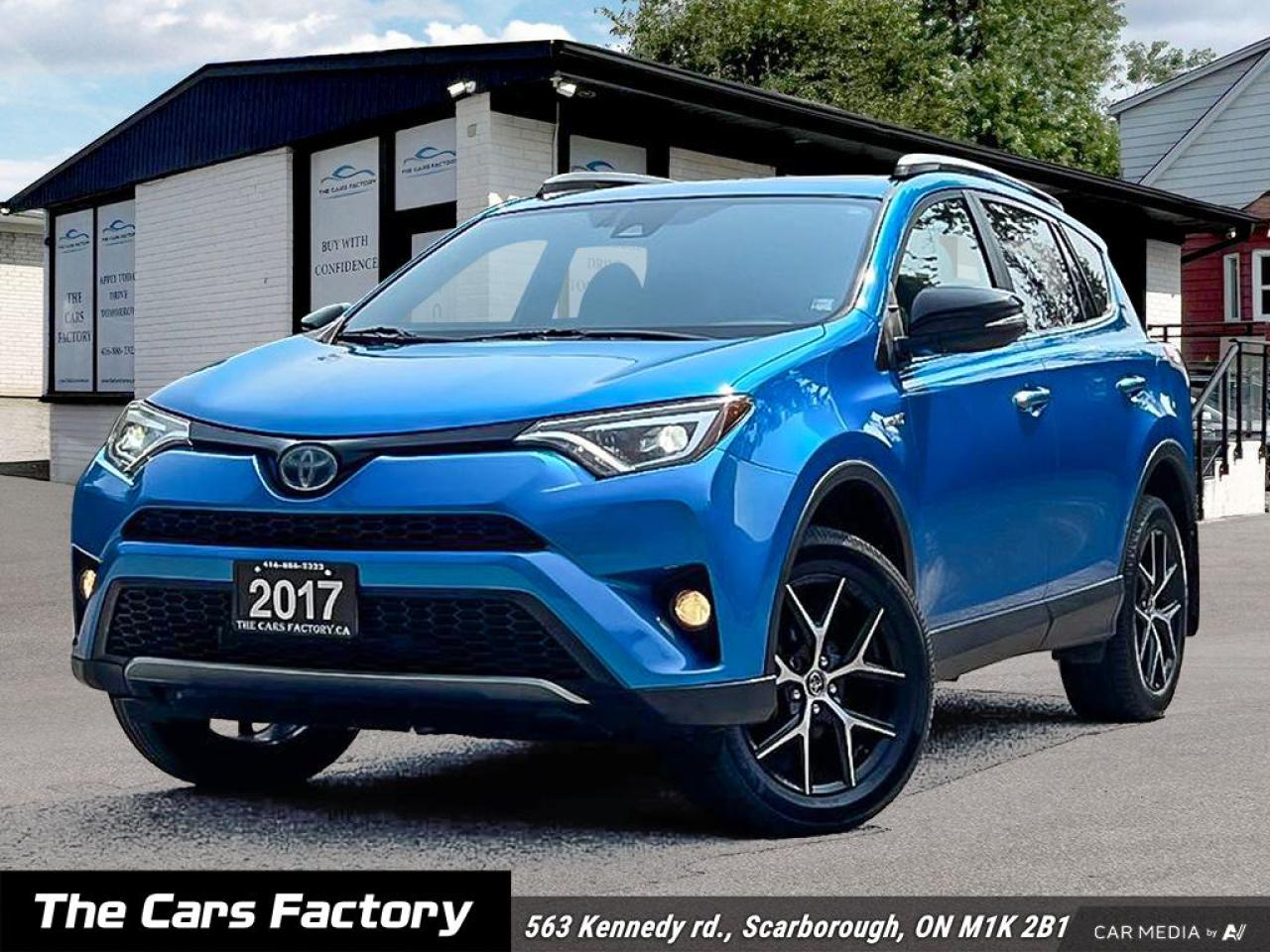 Used 2017 Toyota RAV4 SE HYBRID for sale in Scarborough, ON