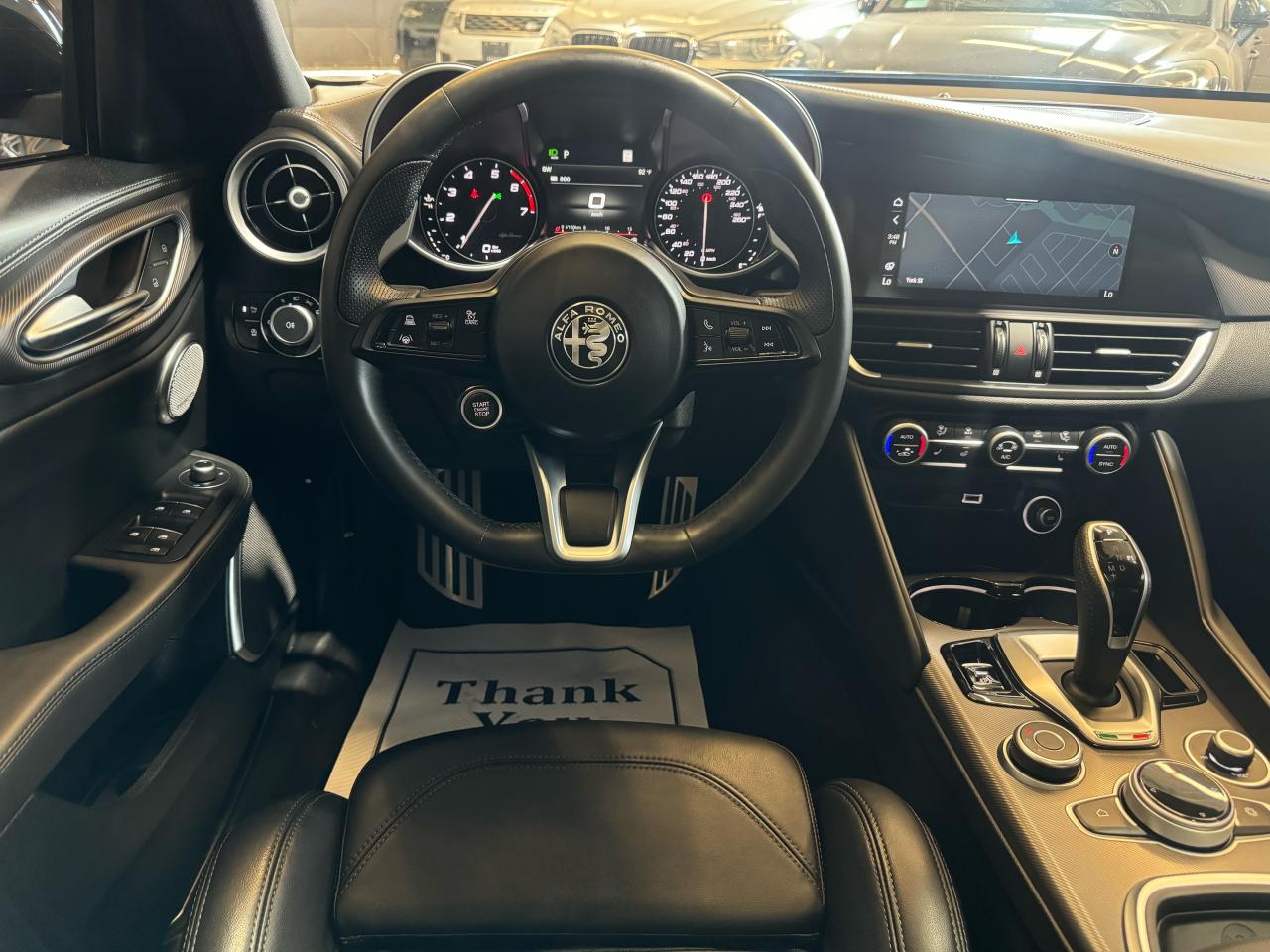 2021 Alfa Romeo Giulia TI SPORT|NAV|BSM|LKA|FCW|HK SOUND|PANO ROOF| - Photo #10