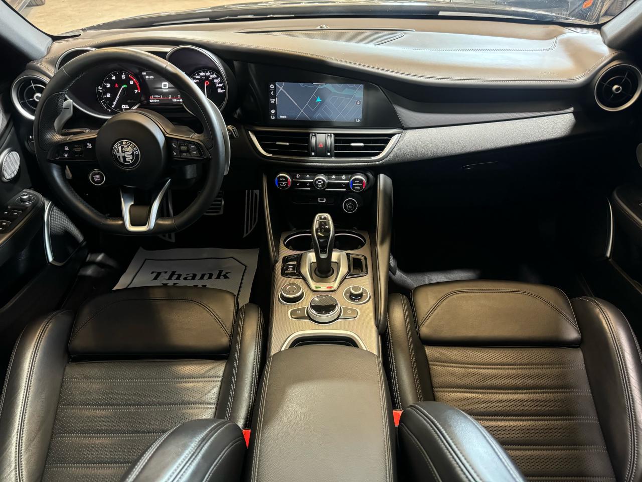 2021 Alfa Romeo Giulia TI SPORT|NAV|BSM|LKA|FCW|HK SOUND|PANO ROOF| - Photo #11