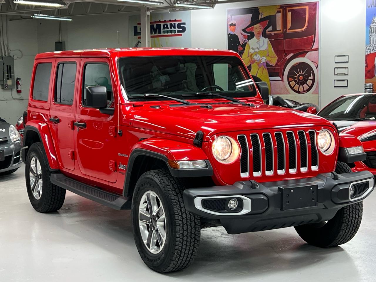 Used 2021 Jeep Wrangler Unlimited Sahara for sale in Paris, ON