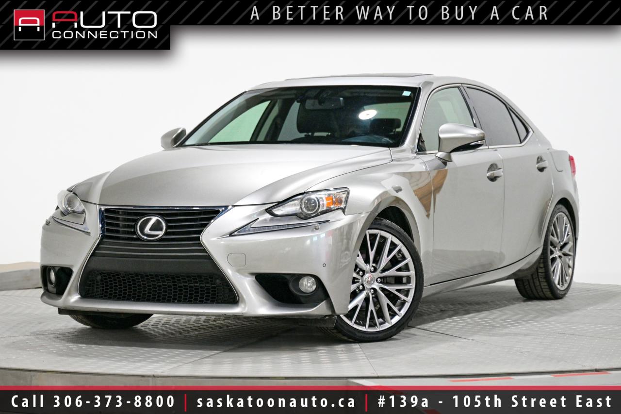 Used 2014 Lexus IS 250 - AWD - EXECUTIVE PKG - ACCIDENT FREE - SK VEHICLE for sale in Saskatoon, SK