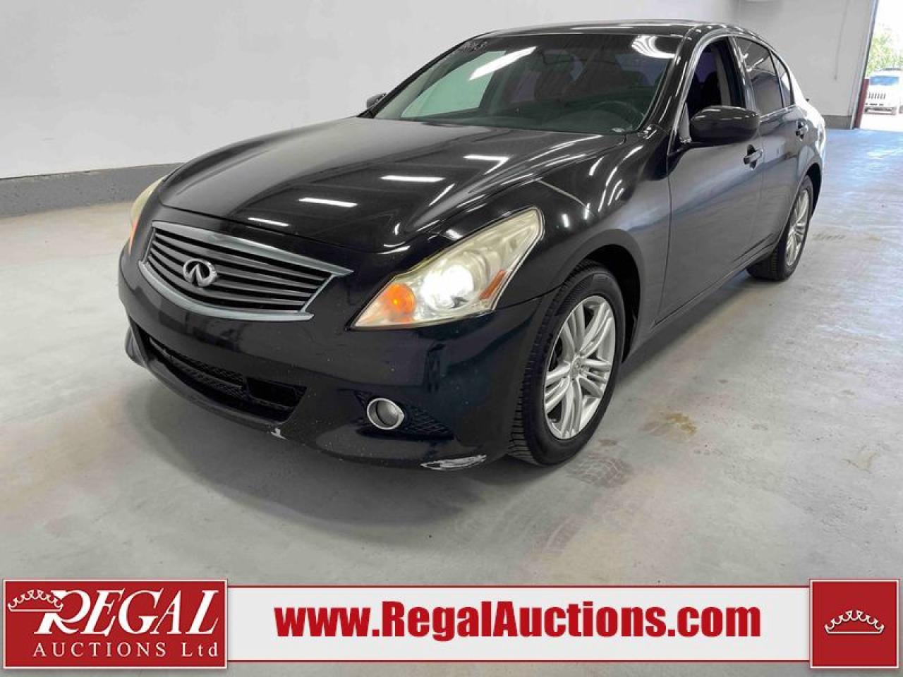 Used 2013 Infiniti G Sedan  for sale in Calgary, AB