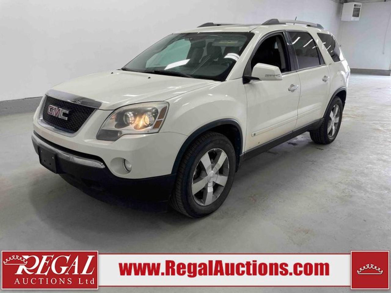 Used 2010 GMC Acadia SLT-1 for sale in Calgary, AB