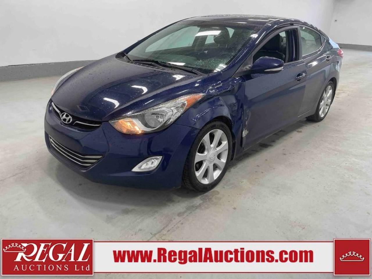 Used 2012 Hyundai Elantra Limited for sale in Calgary, AB