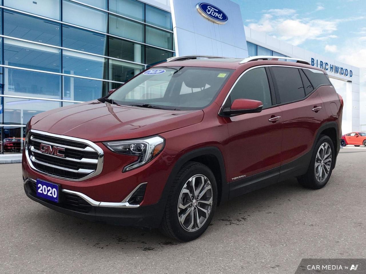 Used 2020 GMC Terrain SLT AWD | Leather | Moonroof | Low Kilometers for sale in Winnipeg, MB