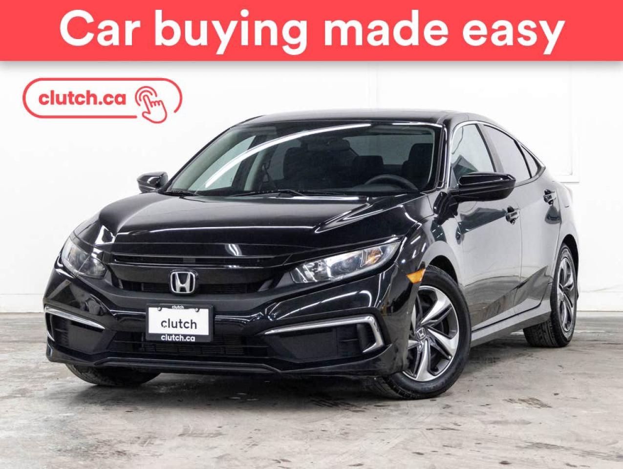 Used 2019 Honda Civic LX w/ Apple CarPlay & Android Auto, Rearview Cam, Climate Control for sale in Toronto, ON