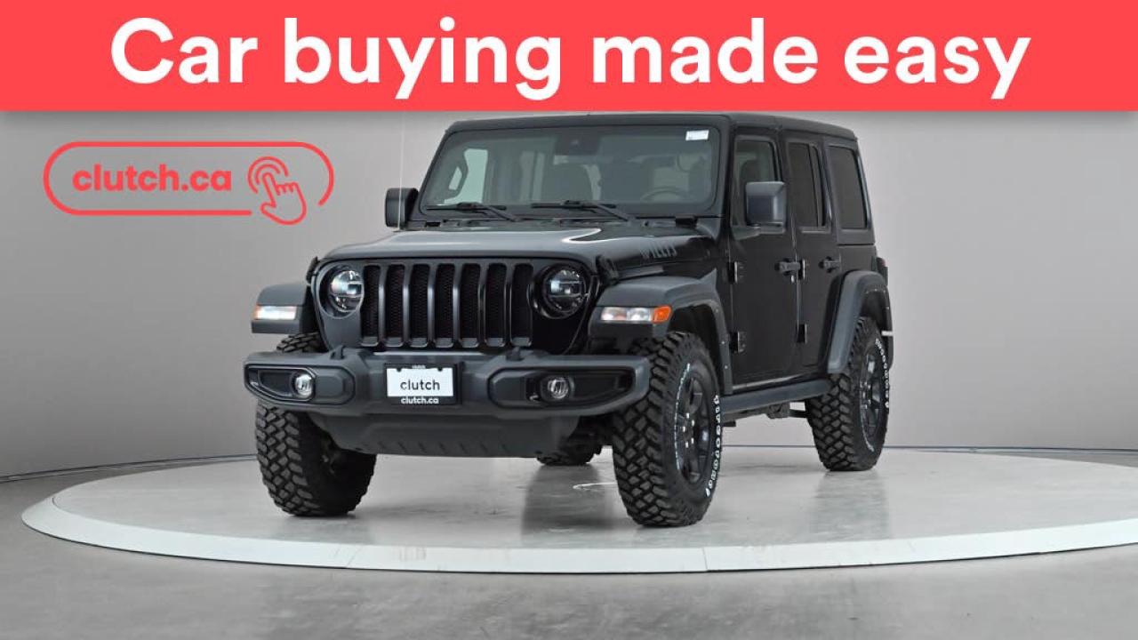 Used 2021 Jeep Wrangler Unlimited Sport 4X4 w/ Heated Front Seats, Rearview Camera, Cruise Control for sale in Toronto, ON