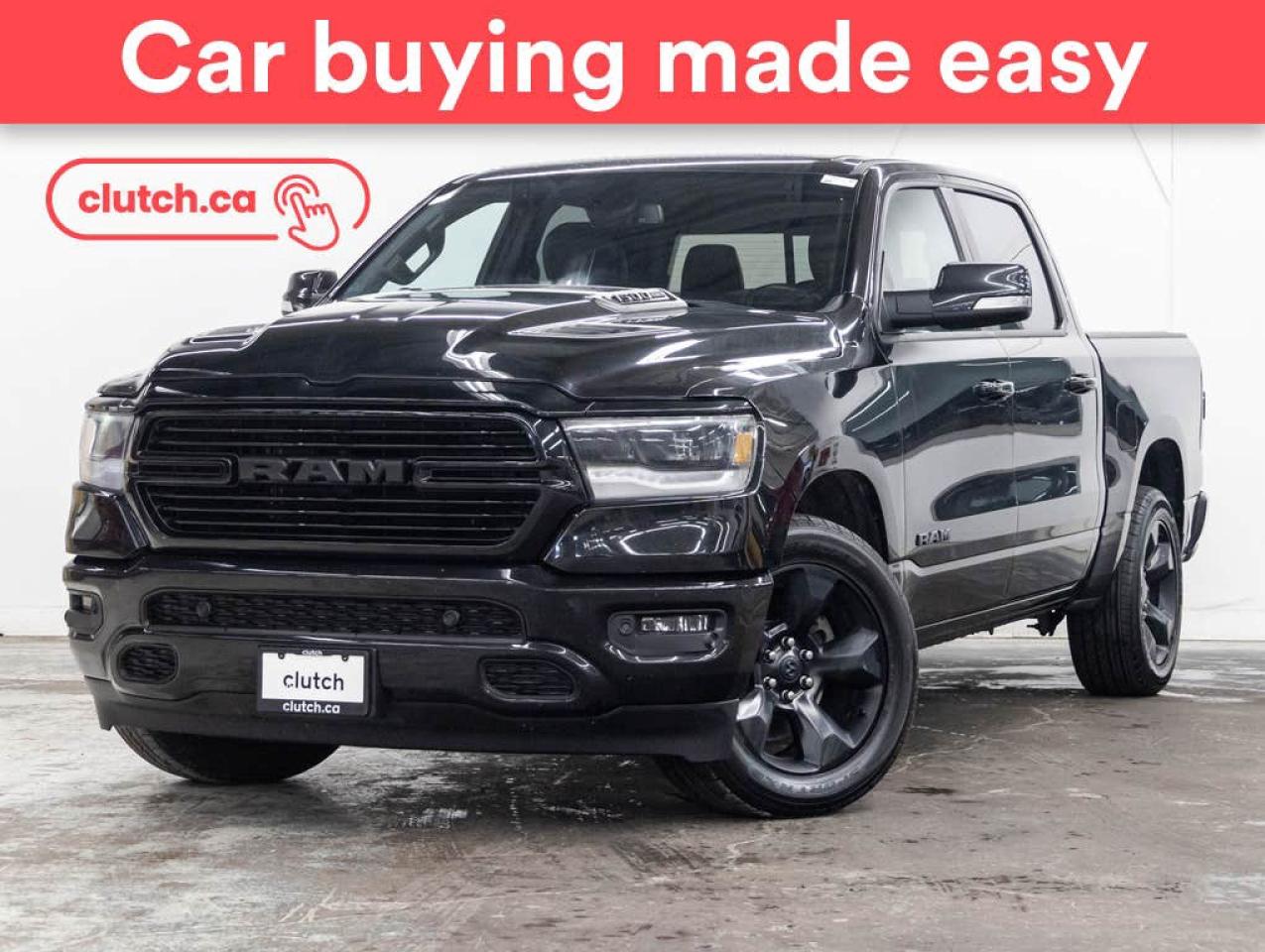 Used 2019 RAM 1500 Sport 4x4 w/ Apple CarPlay & Android Auto, Panoramic Moonroof, Nav for sale in Toronto, ON