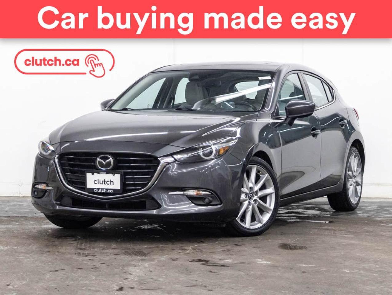 Used 2017 Mazda MAZDA3 Sport GT w/ Premium Pkg w/Heated Front Seats, Bluetooth, Rearview Cam for sale in Toronto, ON
