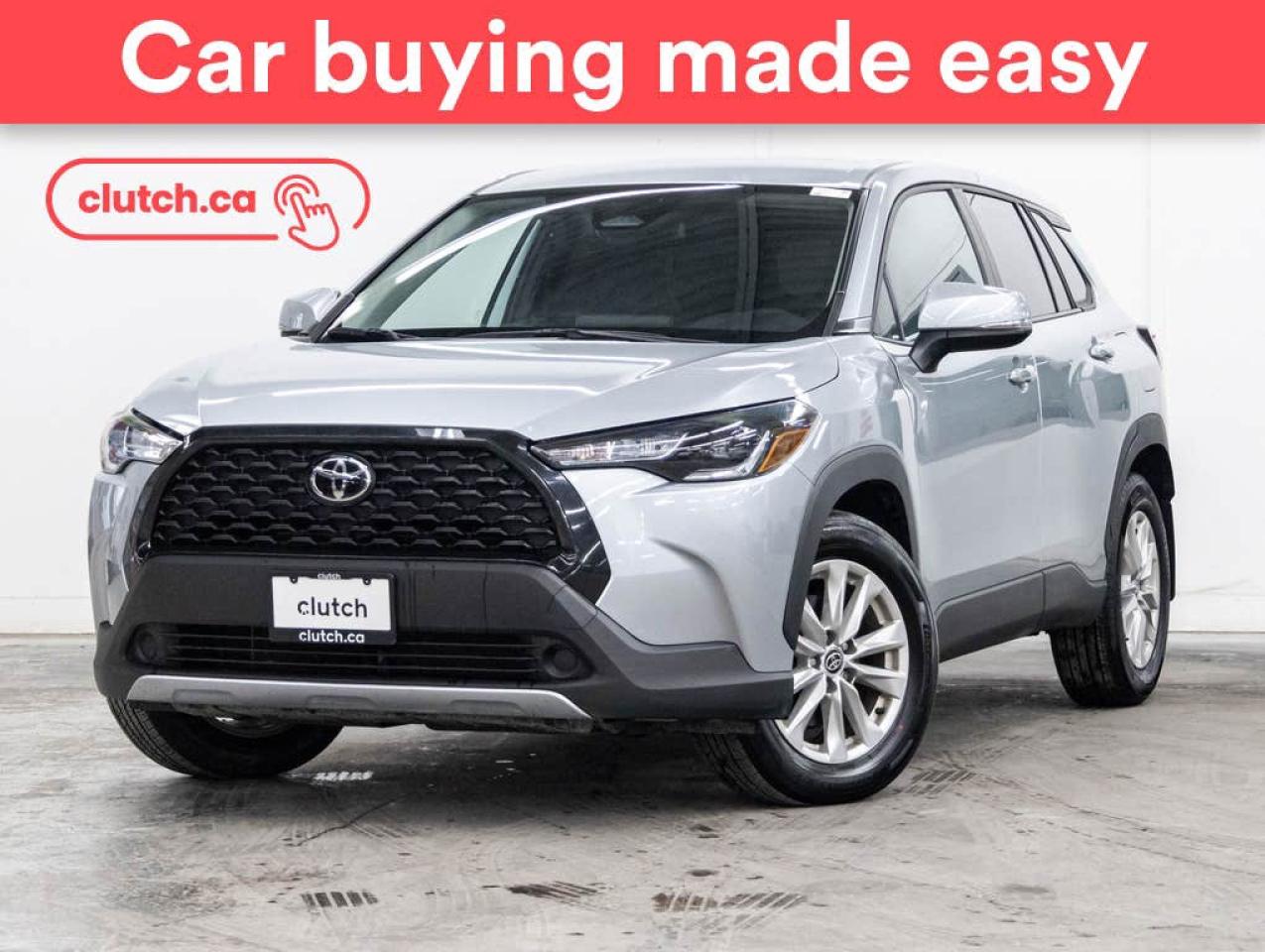 Used 2023 Toyota Corolla Cross LE w/ Apple CarPlay & Android Auto, Heated Steering Wheel, Rearview Cam for sale in Toronto, ON