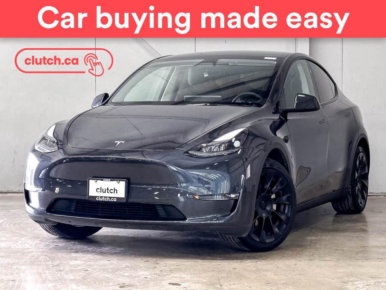 Used 2024 Tesla Model Y Long Range AWD w/ Apple CarPlay, Heated Front Seats, Rearview Cam for sale in Toronto, ON