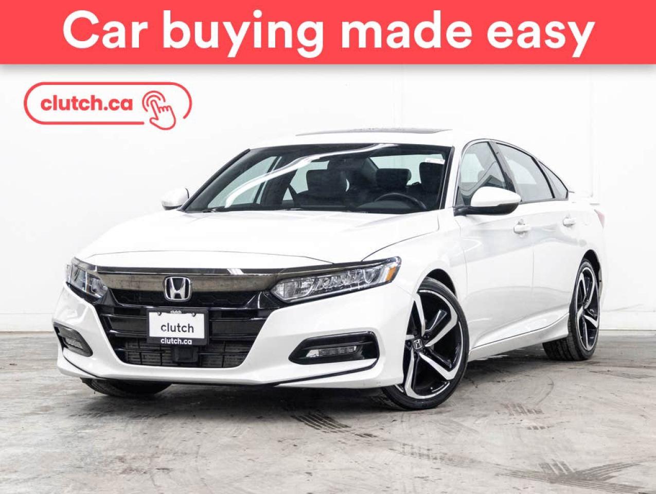 Used 2019 Honda Accord Sport w/ Apple CarPlay & Android Auto, Rearview Cam, Dual Zone Climate Control for sale in Toronto, ON