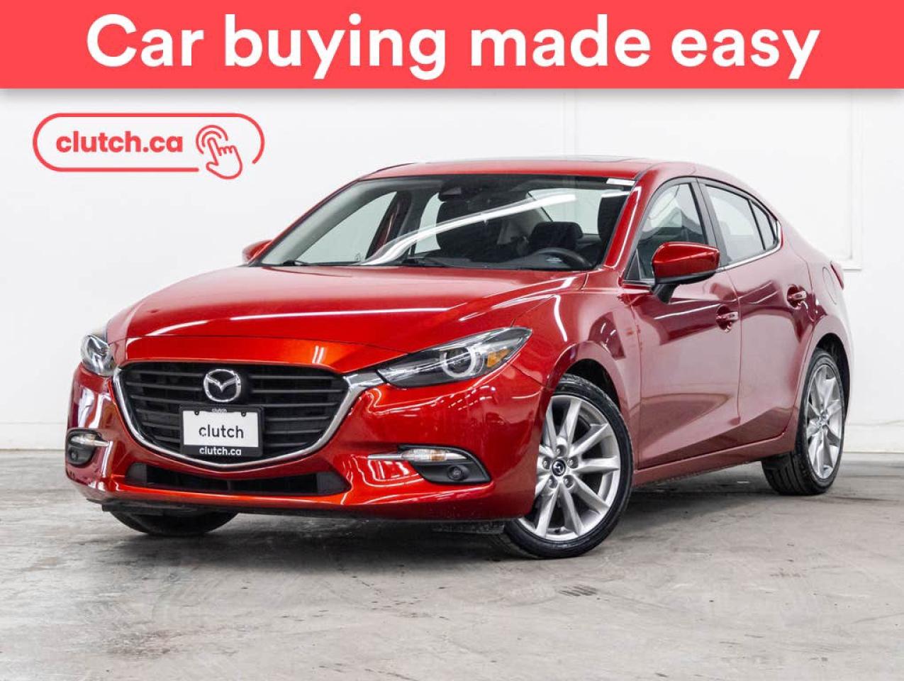 Used 2018 Mazda MAZDA3 GT w/Heated Front Seats, Bluetooth, Rearview Cam for sale in Toronto, ON