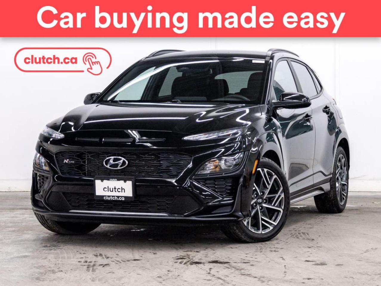 Used 2023 Hyundai KONA N Line AWD w/ Apple CarPlay & Android Auto, Rearview Cam, Climate Control for sale in Toronto, ON
