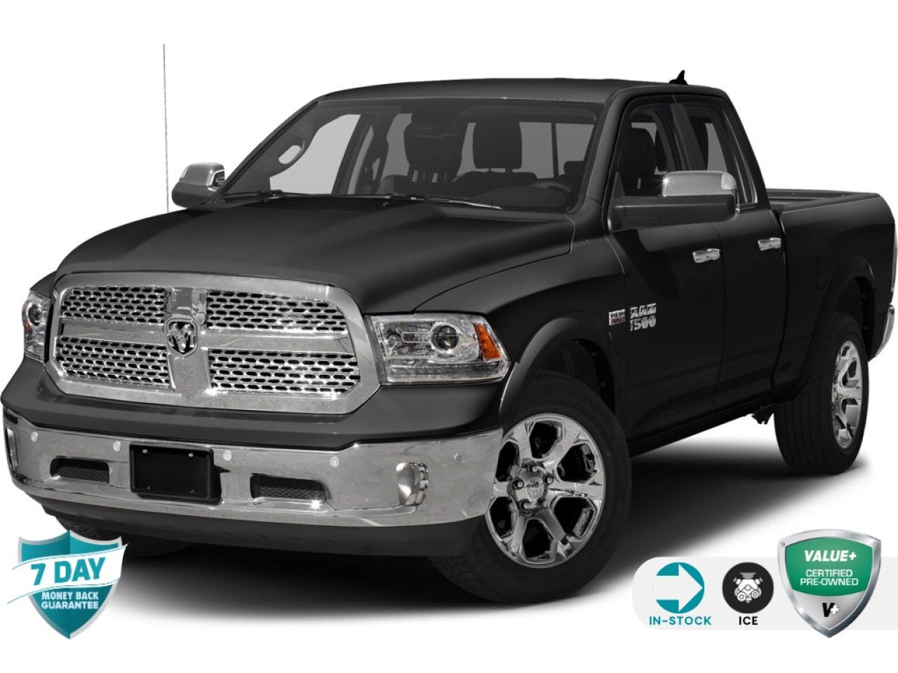 Used 2017 RAM 1500 Laramie HEATED AND COOLED SEATS | POWER MOONROOF for sale in Grimsby, ON