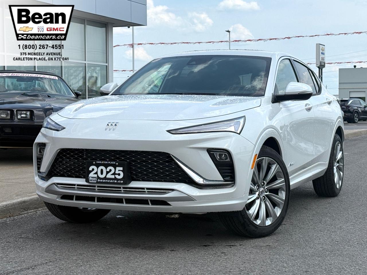 New 2025 Buick Envista Avenir 1.2L 3CYL WITH REMOTE START/ENTRY, HEATED SEATS, HEATED STEERING WHEEL, SUNROOF, POWER LIFTGATE, ANDROID AUTO AND APPLE CARPLAY for sale in Carleton Place, ON