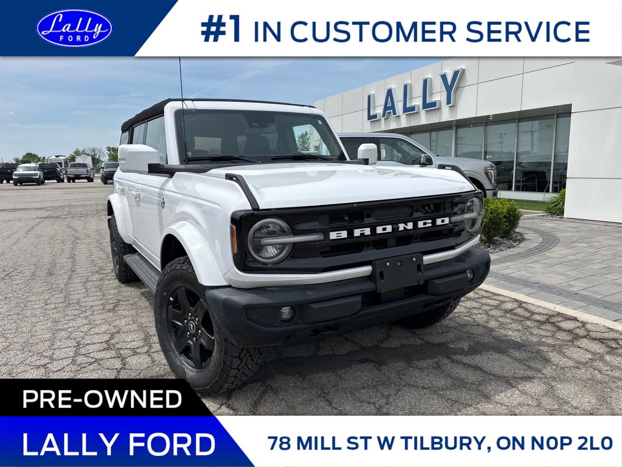 Used 2023 Ford Bronco Outer Banks for sale in Tilbury, ON