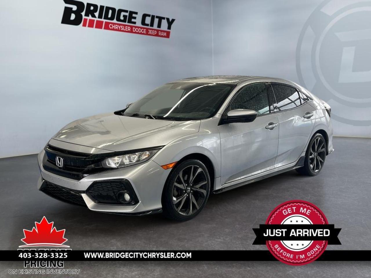 Used 2017 Honda Civic Sport - Sunroof -  Proximity Key for sale in Lethbridge, AB