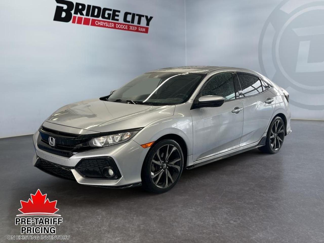Used 2017 Honda Civic Sport - Sunroof -  Proximity Key for sale in Lethbridge, AB