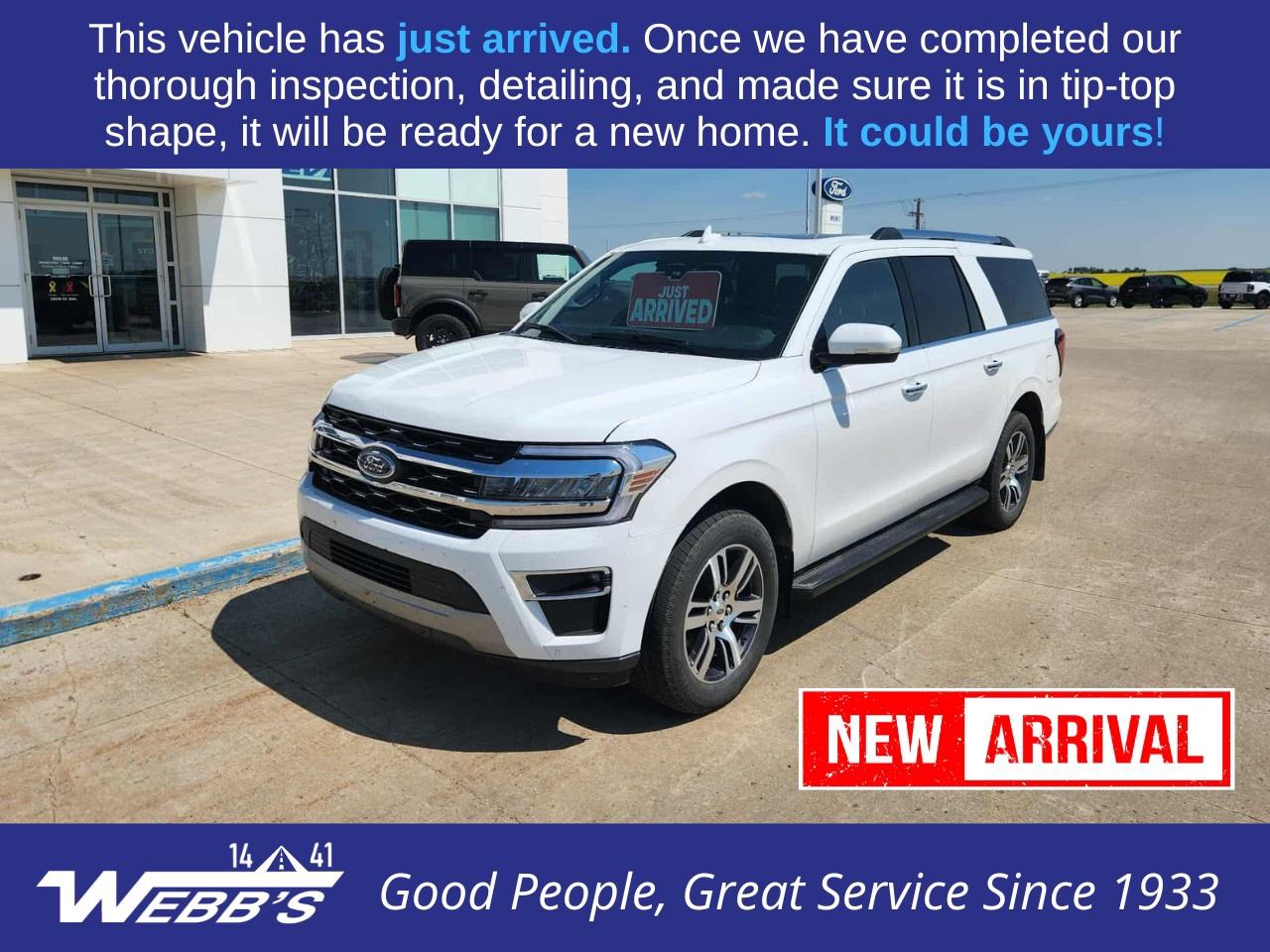 Used 2024 Ford Expedition LIMITED MAX 4X4 for sale in Wainwright, AB