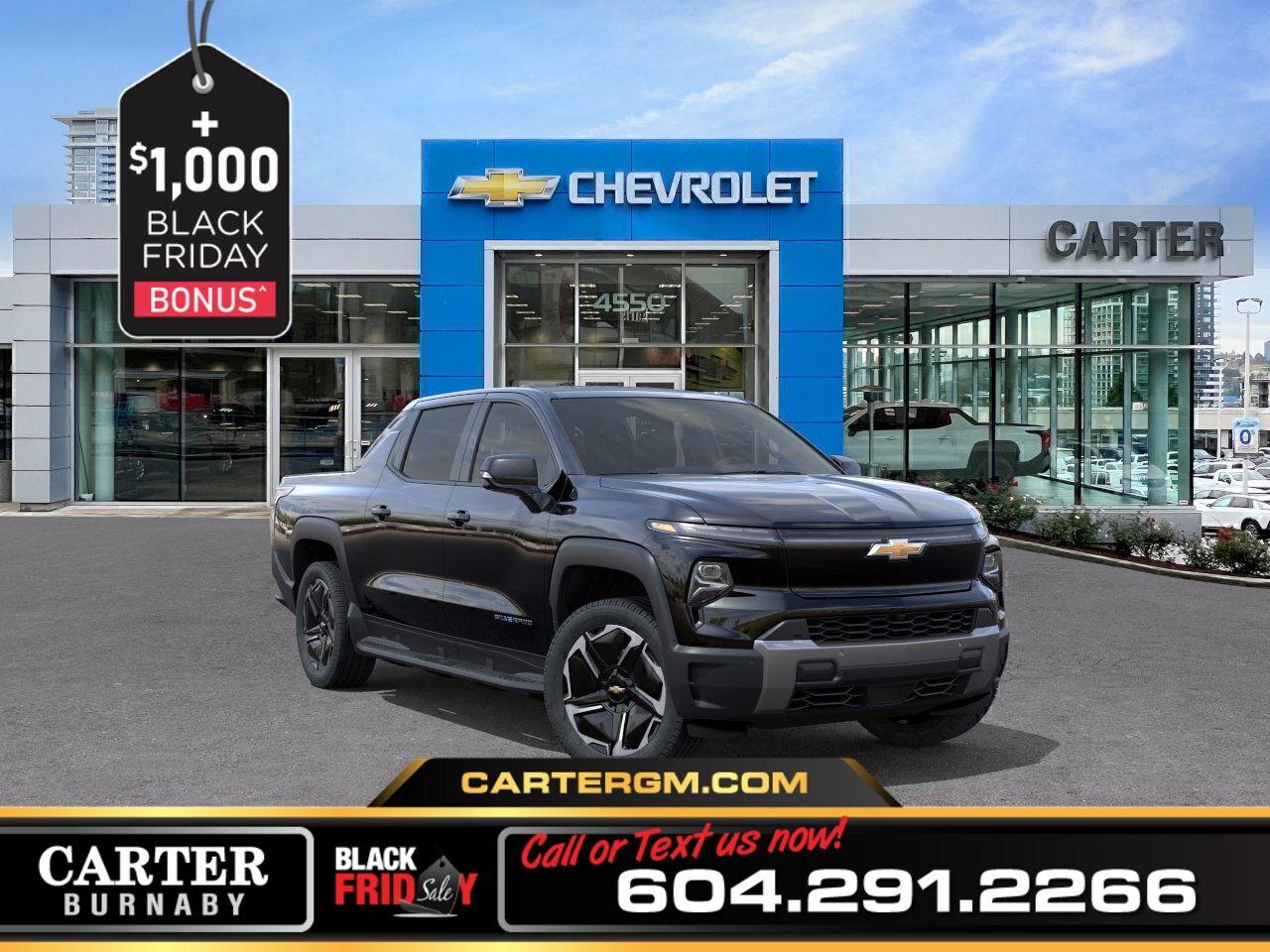 New 2026 Chevrolet Silverado EV MAX RANGE LT | Costco Members Save Up To $1,200! for sale in Burnaby, BC