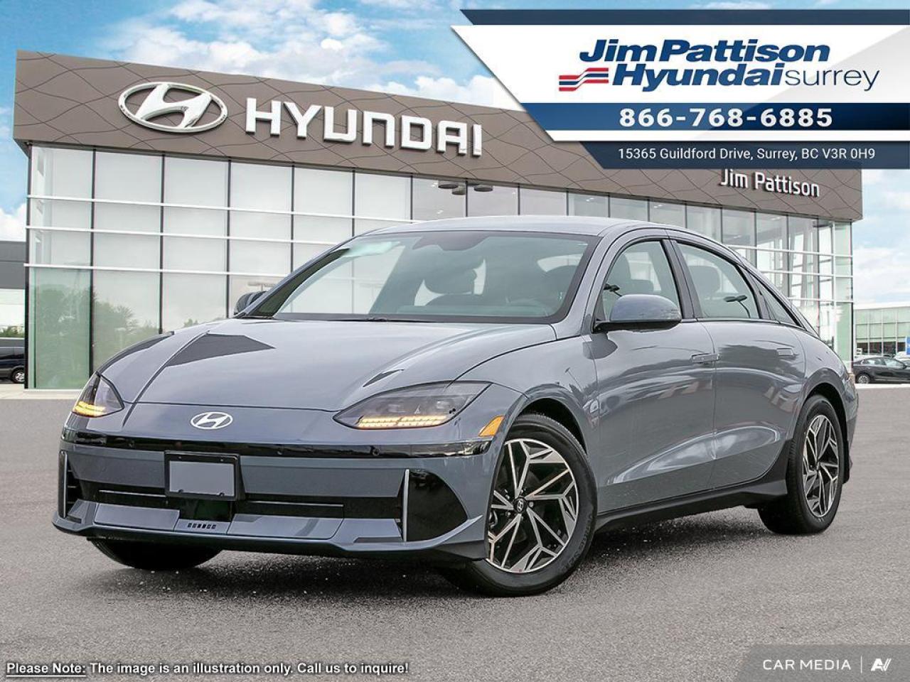 New 2025 Hyundai IONIQ 6 Preferred AWD Long Range w-Ultimate Pkg for sale in Surrey, BC