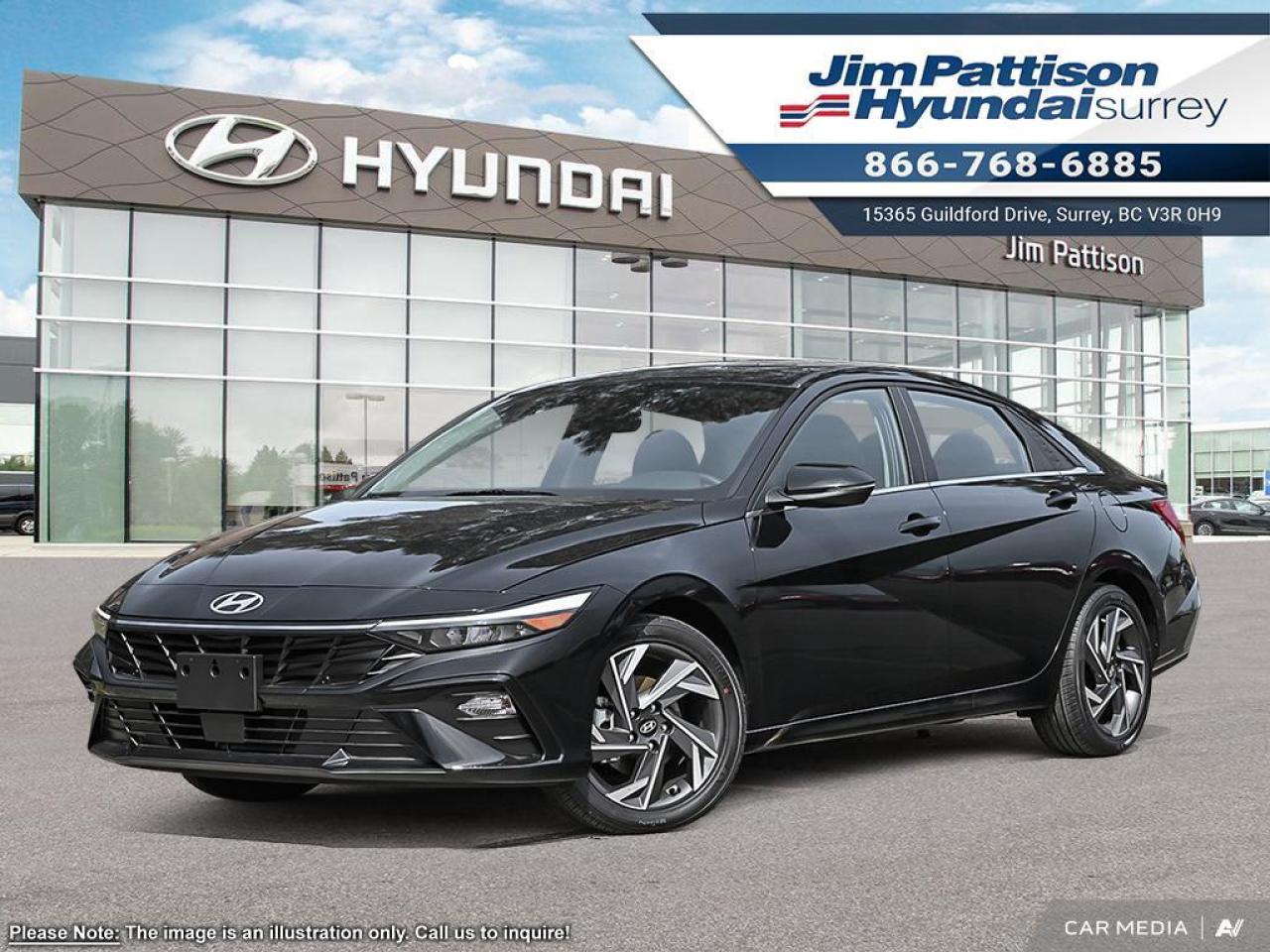 New 2025 Hyundai Elantra Hybrid Luxury for sale in Surrey, BC