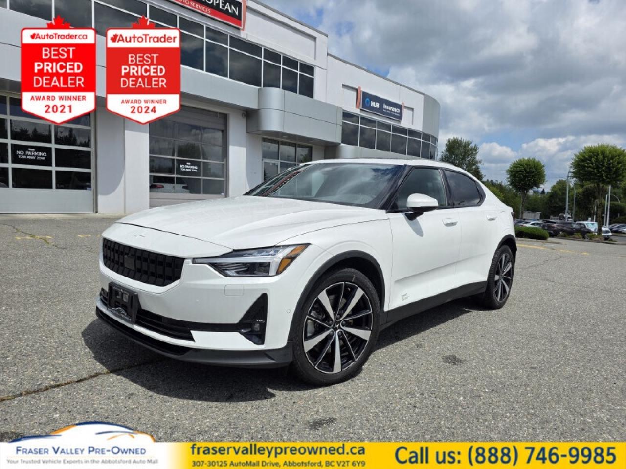Used 2021 Polestar 2 LAUNCH EDITION  - $140.68 /Wk for sale in Abbotsford, BC