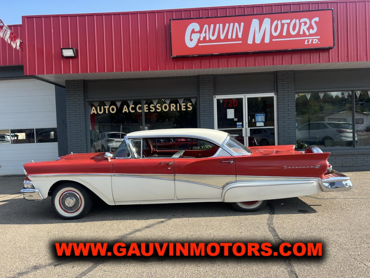Used 1958 Ford Galaxie XL 500 Fairlane 500 4 Door Hardtop, Gorgeous Car for sale in Swift Current, SK