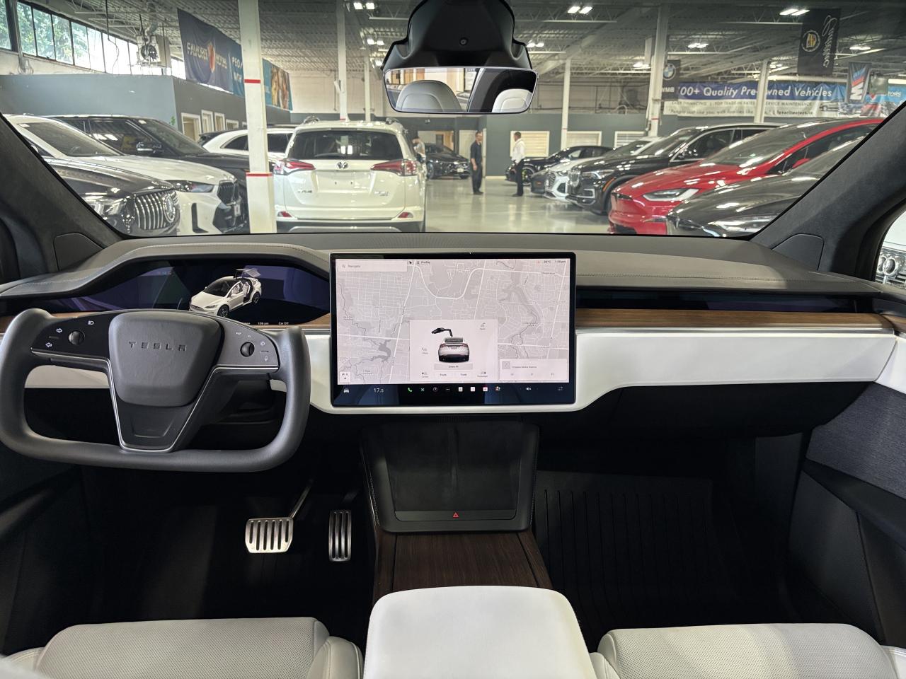 2023 Tesla Model X ENHANCEDAUTOPILOT|AWD|WHITEONWHITE|WOODTRIMS|NAV|+ - Photo #11