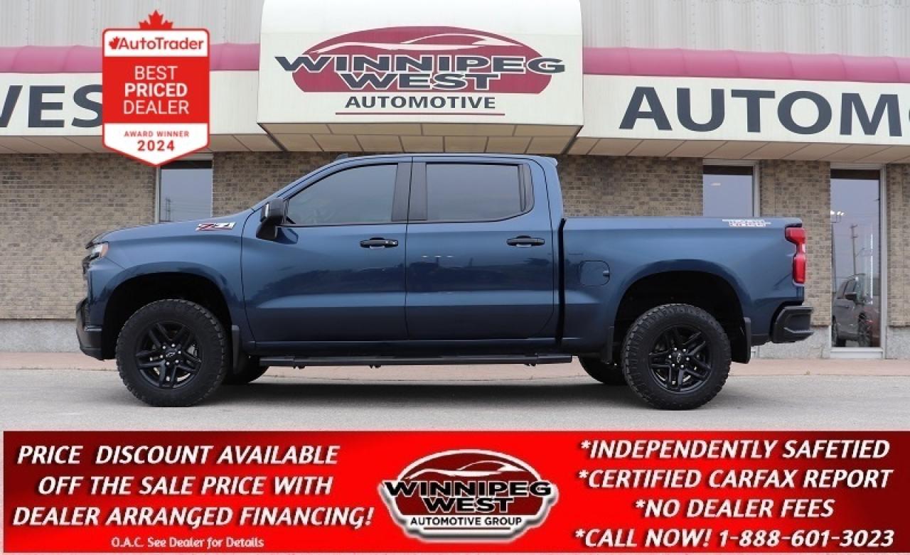 Used 2022 Chevrolet Silverado 1500 LTD LT2 TRAIL BOSS Z71 LIFTED, LOADED, LEATHER & ROOF! for sale in Headingley, MB