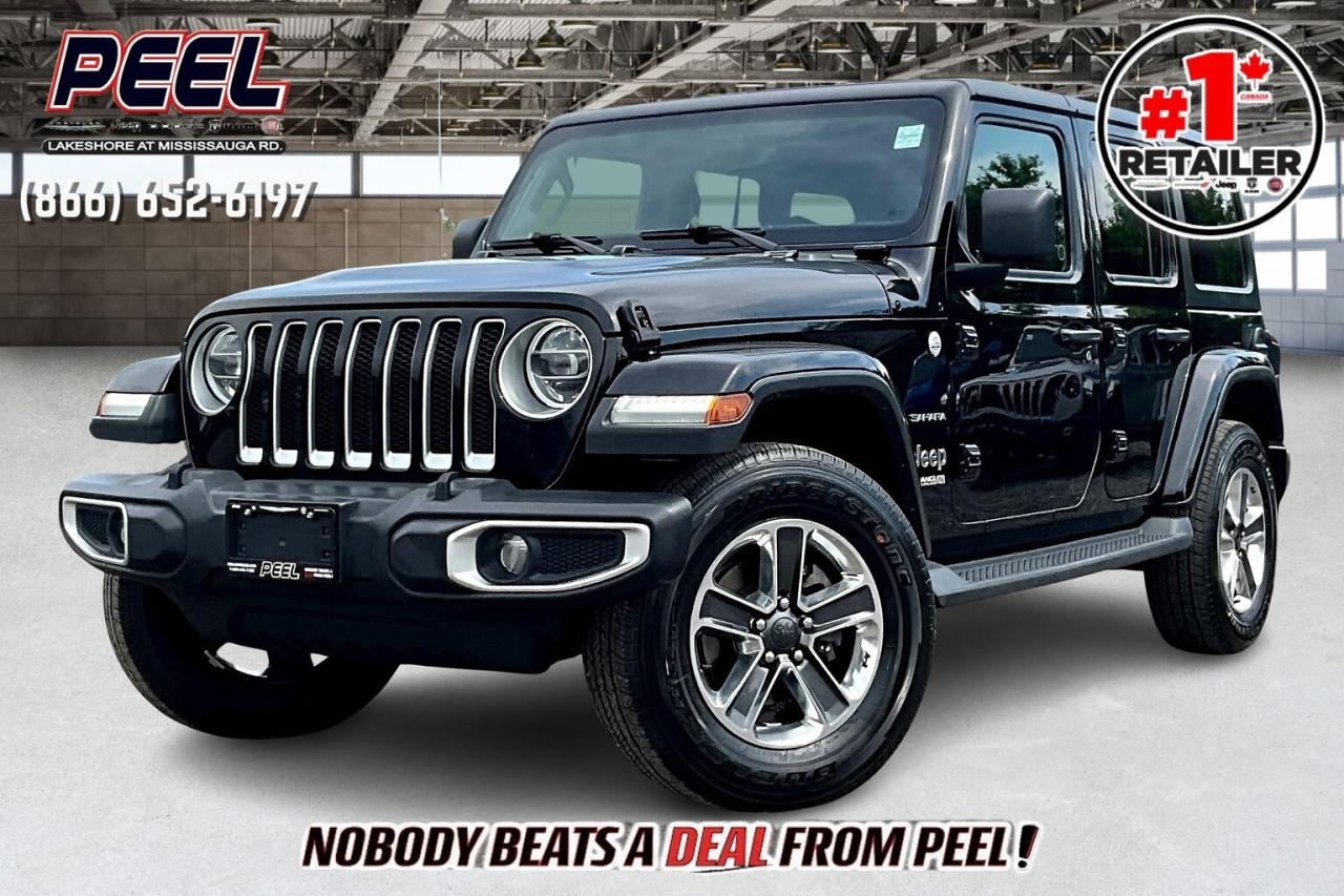 Used 2020 Jeep Wrangler Unlimited Sahara | Heated Leather | Alpine | SafetyTec | 4X4 for sale in Mississauga, ON