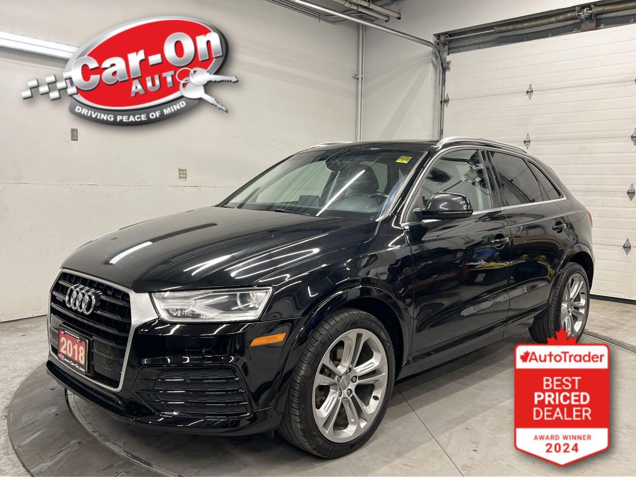 Used 2018 Audi Q3 PROGRESSIV AWD| TURBO| LEATHER| PANO ROOF| NAV for sale in Ottawa, ON