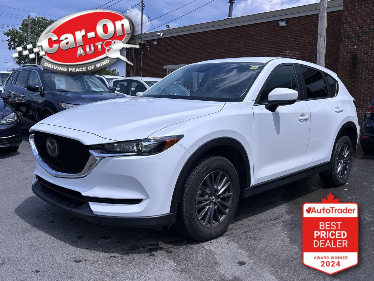 Used 2021 Mazda CX-5 GS |HEATED LEATHER |CARPLAY |17IN ALLOYS |LOW KMS for sale in Ottawa, ON